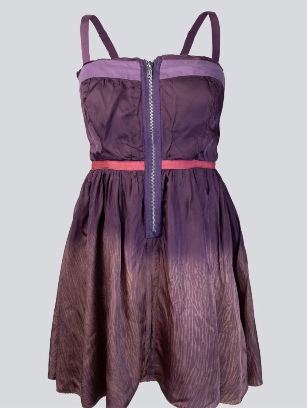 Free People Mini Dress Bleed Out Detachable Adjustable Straps